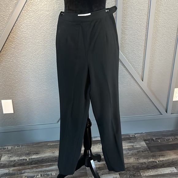 Alfani black suit slacks; size 6 - Picture 2 of 3